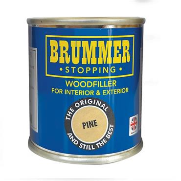 BRUMMER WOOD FILLER INTERIOR&EXT PINE 250G