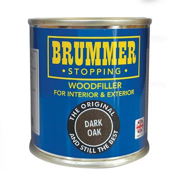 BRUMMER WOOD FILLER INTERIOR &EXT DARK OAK 250G
