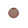 MAP ROUND PUSH IN VENT BROWN 6"