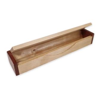 PEN BOX-WOODEN-DOUBLE SLIDING