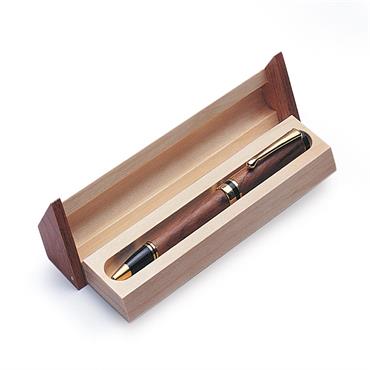 Premier Wooden Triangular Case For Pens