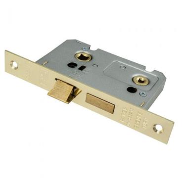 Carlisle Brass Eurospec BAE5030NP Easi-T Bathroom Mortice Lock ? 76mm (3") Nickel Plated Blister Pac