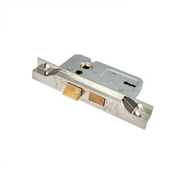 CARLISLE REBATE LOCK 65MM BRASS PLATED