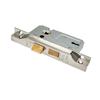 CARLISLE 2 LEVER 63MM REBATED NICKEL LOCK