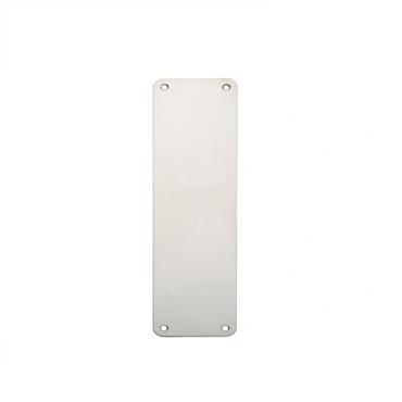 CARLISLE FINGER PLATE 300MM X 75 PLAIN STAINLESSL