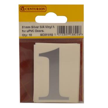 CENTURION NUMERAL SELF ADHESIVE 3" 1