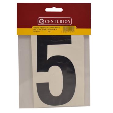 CENTURION NUMERAL SELF ADHESIVE 3" 5