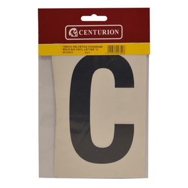 CENTURION LETTER SELF ADHESIVE C 3"