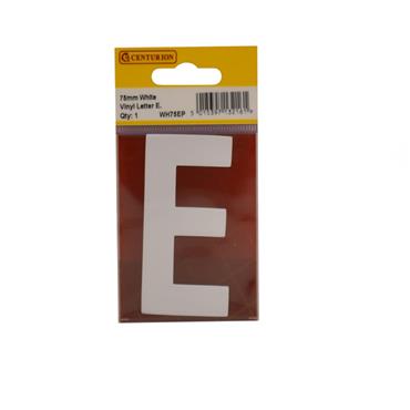 CENTURION LETTER SELF ADHESIVE 3" E