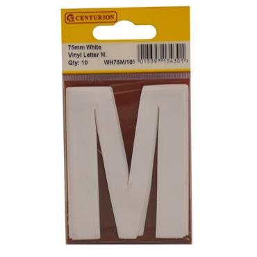 CENTURION LETTER SELF ADHESIVE 3" M