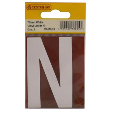 CENTURION LETTER SELF ADHESIVE 3" N