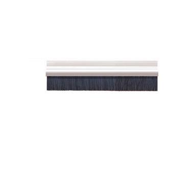 EXITEX BRUSH  STRIP 2134MM X 40MM ALUMINIUM COLOUR