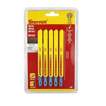 STARRETT JIGSAW BLADES SCROLL14TPI (PK 5)