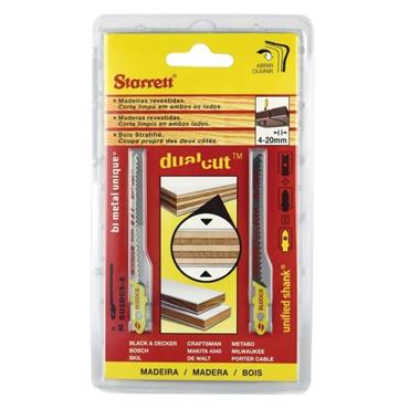 STARRETT JIGSAW BLADES WOOD (PK2) SCROLL CUT