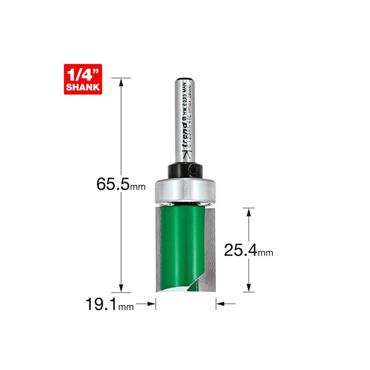 CRAFT PRO TEMPLATE PROFILE 19.1MM DIAMETER 1/4"