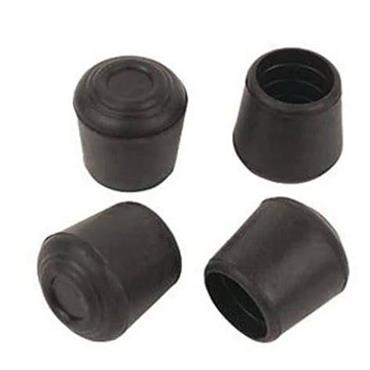 SELECT CHAIR FEET RUBBER 3/4" PK 4 BLAC
