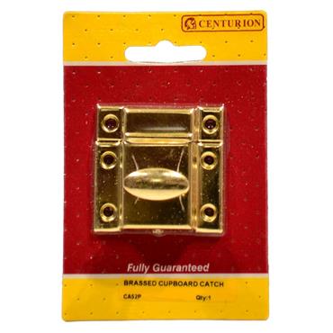 CENTURION CUPBOARD LATCH BRASS