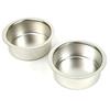 CHARNWOOD TEALIGHT CUP  NICKEL  PK 2