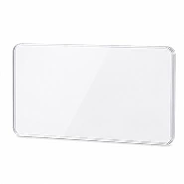 CLEAR LENS plastic 4 1/4"x2"