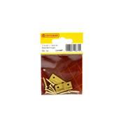 CENTURION BUTT HINGES SOLID BRASS 1" PAIR
