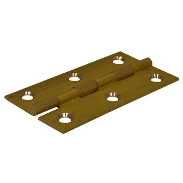 CENTURION BUTT HINGES SOLID BRASS 21/2"  63MM PAIR