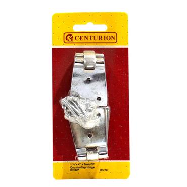 CENTURION COUNTER FLAP HINGES CHROME (PAIR) 32MM