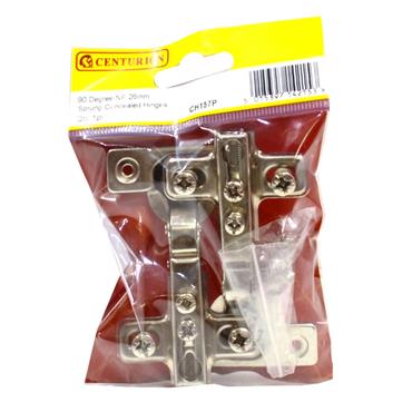 CENTURION CONCEALED HINGE 26MM PAIR