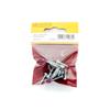 CENTURION STEEL BRACKETS 19x19MM ZP PK 4