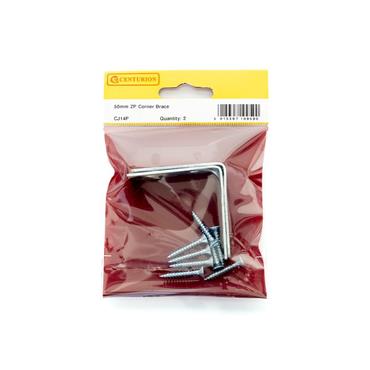 CENTURION CORNER BRACES 50MM (2") ZP