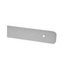 CENTURION BULL NOSE WORKTOP END 40MM MATT SILVER