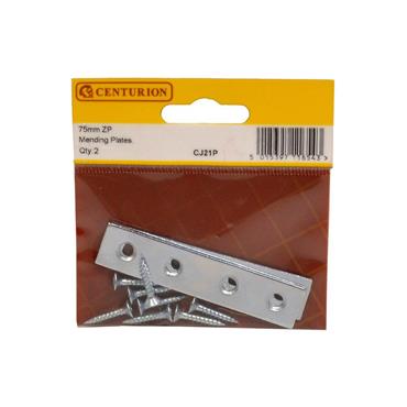 CENTURION MENDING PLATES 75MM (3") ZP