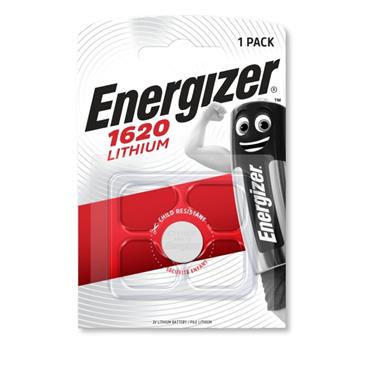 Energizer Battery 1620 Coin Lithium 3v