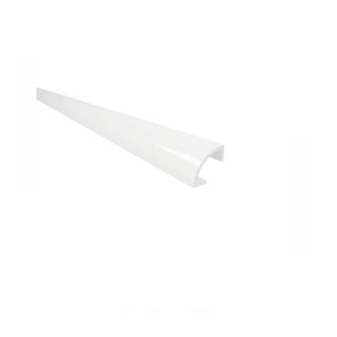 11/4"X11/4" WHITE PLASTIC ANGLE 8FT LENGTH