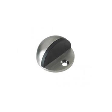 DOORSTOP FLOOR MOUNTED (OVAL) CHROME