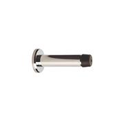 CARLISLE BRASS DOORSTOP CYLINDER POLISHED CHROME