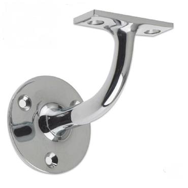 CARLISLE BRASS HANDRAIL BRACKET (H DUTY) CHROME