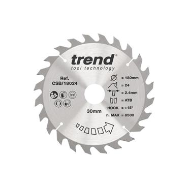 CRAFT PRO SAW BLADE 180 x 24T x 30MM