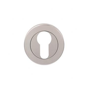 CARLISLE BRASS EURO PROFILE ESCUTCHEON STAINLESS