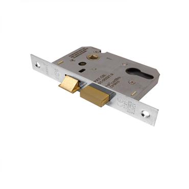 ECONOMY EURO CYLINDER SASHLOCK CASE 65MM NICKLE