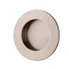 Harcourt HA216SN Round-End Flush Pull Handle for Sliding Doors ? Satin Nickel