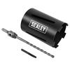 Sealey Diamond Core 107 X 165mm&adaptor+pilot Bit