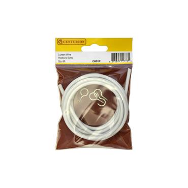 CENTURION CURTAIN WIRE 6 FT COIL