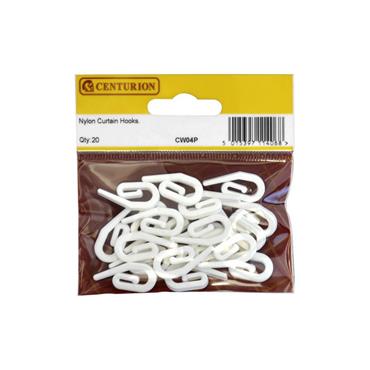 CENTURION PKT CURTAIN HOOKS PK20