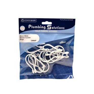 CENTURION SHOWER CURTAIN RINGS (12)