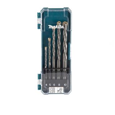 Makita Masonry Bit Set 5pc 456810mm