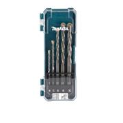 Makita Masonry Bit Set 5pc 456810mm