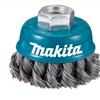Makita Wire Brush Set For Drill 1/4 Shank