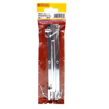 Centurion Chrome Barrel Bolt Necked 150mm 6" Pb