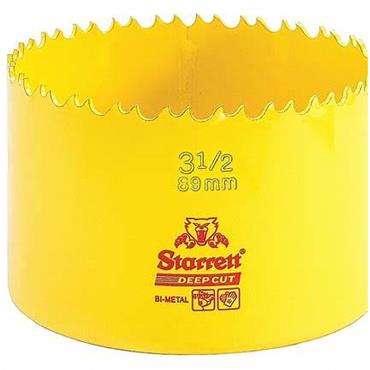 Starrett Holesaw Deepcut Bi Metal 89mm