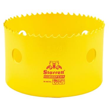 STARRETT HOLESAW DEEPCUT BI METAL 92MM